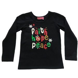 Havengirl Black Christmas Tee Top 5